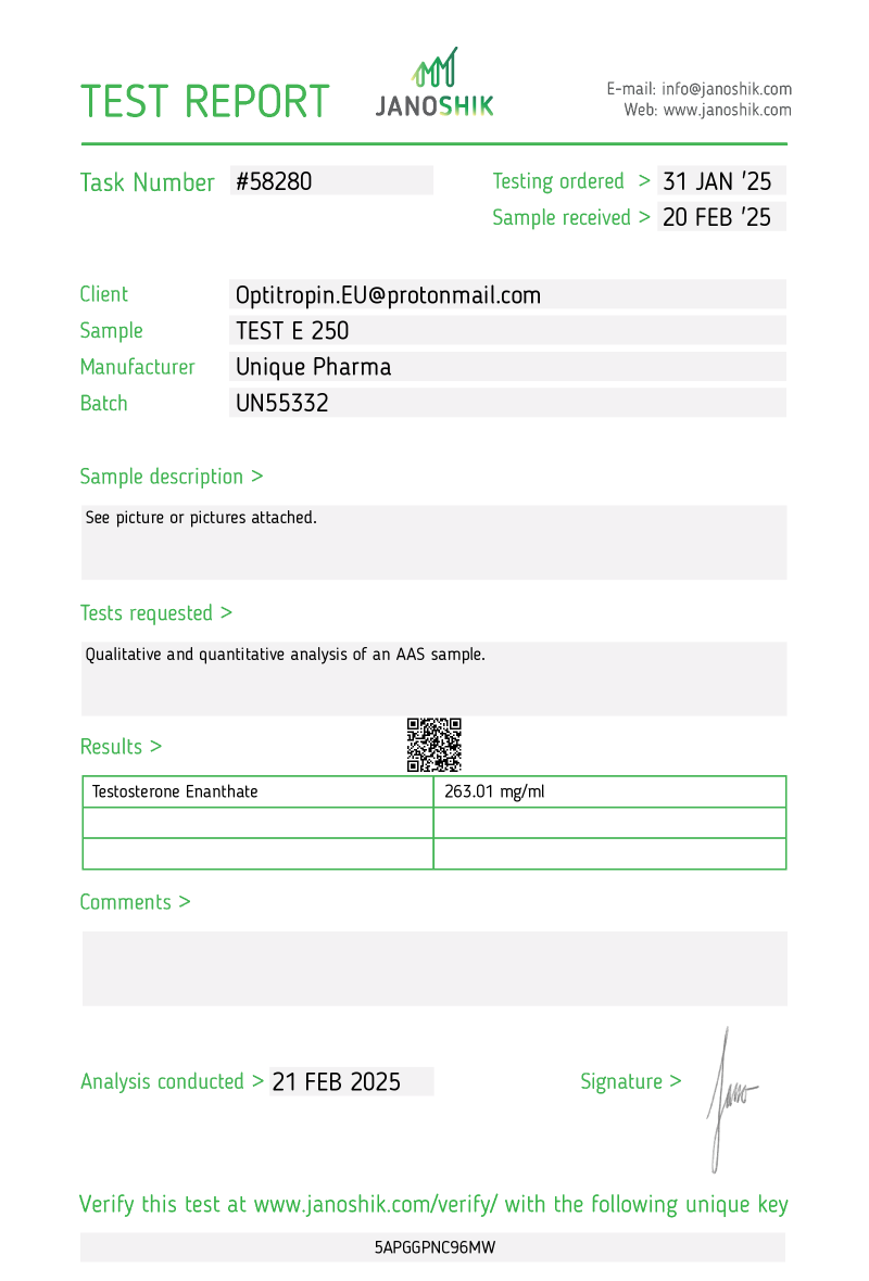 test e