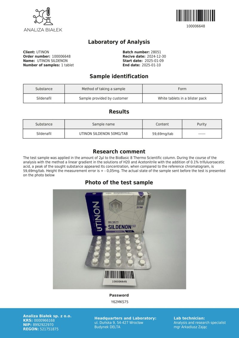 Viagra "sildenafil" 50 mg/tab (UT) - Afbeelding 2