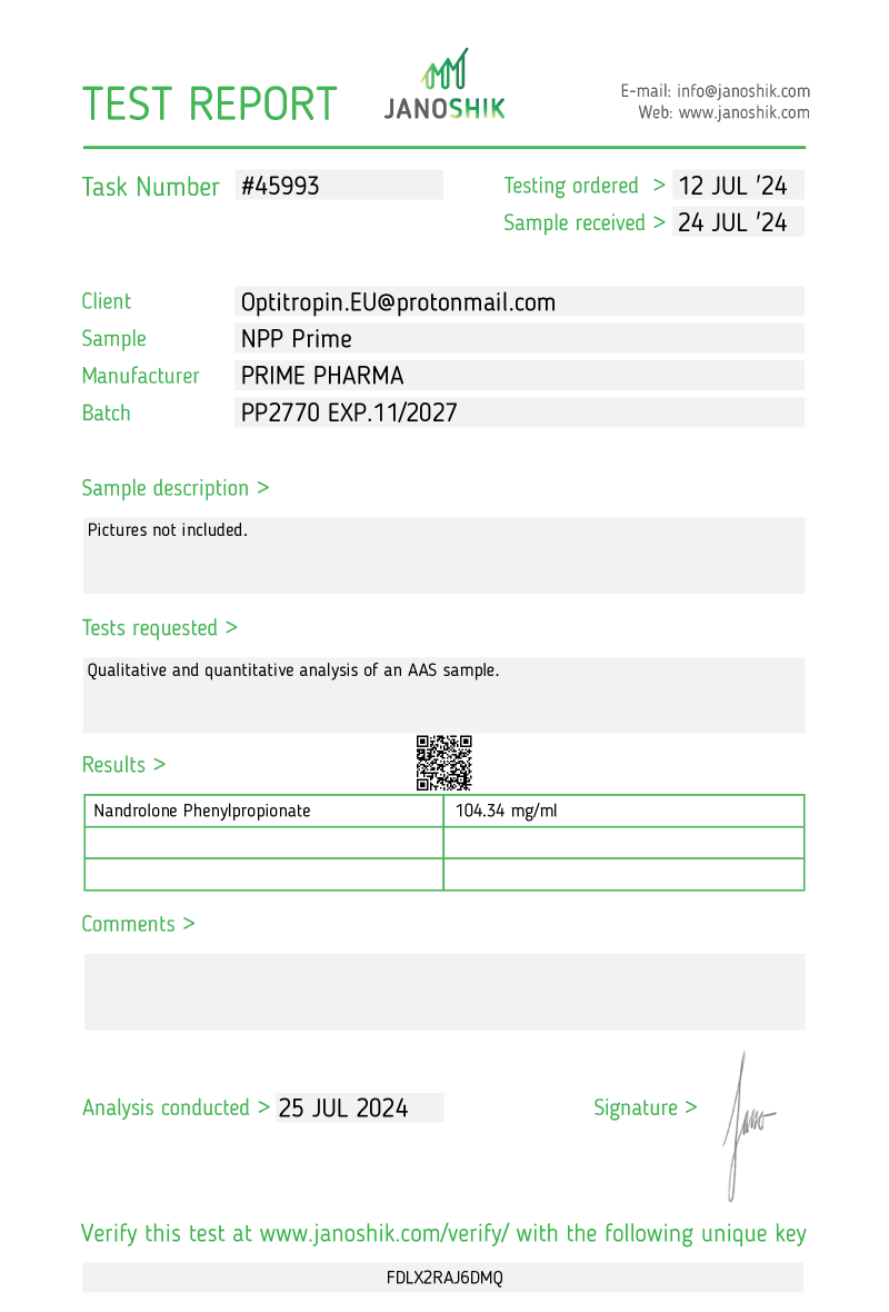 NPP 100 mg/ml (PR) - Afbeelding 2