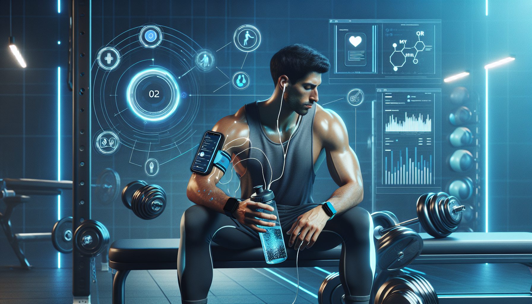 Atleet in 2026 die herstelt na training, symbool voor post cycle therapy en hormoonbalans