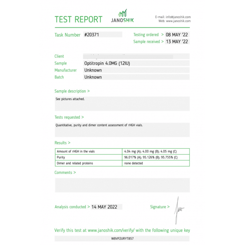 Optitropin HGH 120iu - Afbeelding 2
