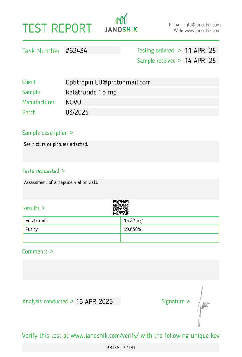 Retatrutide 15 mg - Afbeelding 2